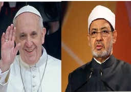 شيخ الأزهر يلتقى بابا الفاتيكان