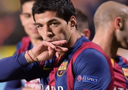 سواريز يقترب من تحقيق رقم قياسي مع برشلونة