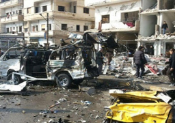 مصرع وإصابة 52 شخصا في تفجيرين بريف حمص