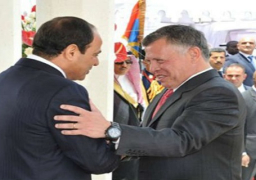 ملك الأردن يعزي هاتفيا الرئيس السيسي وأولاند في ضحايا طائرة مصر للطيران