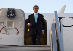 وزير الخارجية الأمريكي جون كيري يصل إلي القاهرة اليوم في زيارة قصيرة