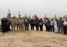 “الهيئة الهندسية للقوات المسلحة” تهنئ الشعب على يوم الحصاد لمشروع 1.5 مليون فدان