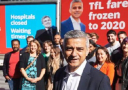 “صديق خان” يتقدم على “جولد سميث” في انتخابات عمدة لندن