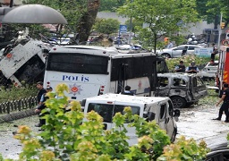 11 قتيلا من بينهم سبعة شرطيين في تفجير اسطنبول