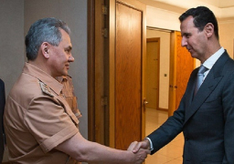 الأسد يبحث مع وزير الدفاع الروسي التعاون العسكري بين البلدين