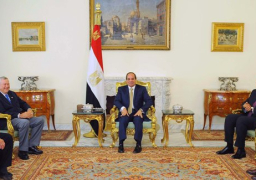 الرئيس السيسي يستقبل وفداً من الكونجرس الأمريكي ويؤكد على العلاقات الاستراتيجية