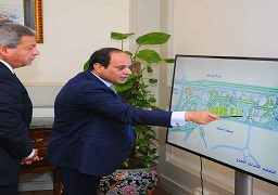 الرئيس يستعرض التصور المقترح لإنشاء مجمع رياضي ثقافي اجتماعي بالعاصمة الجديدة