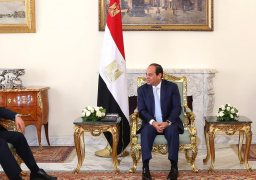 السيسي يستقبل الجعفري لبحث الجهود الرامية لاستعادة الامن بالعراق