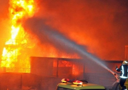 السيطرة على حريق سوق “الجمعة” بالتونسي دون إصابات