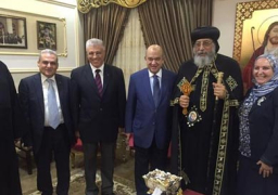 وزير السياحة والبابا تواضروس يبحثان مع وفد أسبانى دعم منتج رحلة العائلة المقدسة