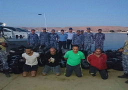 بالصور… “حرس الحدود”تنجح في إحباط محاولة هجرة غير شرعية وتهريب كميات من المخدرات