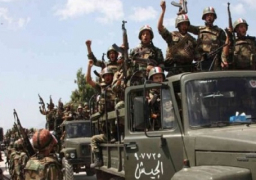 الجيش السورى يعلن تهدئة 72 ساعة فى عموم البلاد من طرف واحد