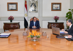 الرئيس السيسي يجتمع برئيس مجلس الوزراء ووزير الكهرباء والطاقة المتجددة