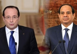 السيسى يعزى اولاند هاتفيا في ضحايا حادث نيس الإرهابي