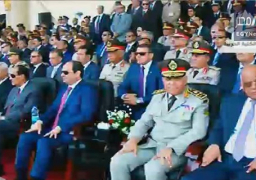 السيسي يشهد حفل تخريج دفعة جديدة من طلبة الكليات والمعاهد العسكرية