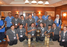 بعثة منتخب مصر من اللاعبين ذوى الإعاقة الذهنية تغادر إلى إيطاليا للمشاركة في بطولة العالم