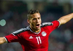 رمضان صبحي ينتظم في تدريبات الأهلي