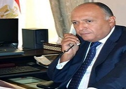 شكري يطلع نظيره الأردني على نتائج مباحثاته في اسرائيل