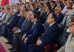 السيسي يشهد عروض خريجى كلية الشرطة القتالية للتعامل مع الأهداف