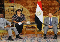 الرئيس يستقبل رئيس البرلمان الأفريقي