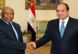 السيسى يستقبل رئيس مفوضية تنفيذ اتفاق التسوية بجنوب السودان