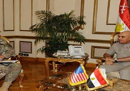 القائد العام ورئيس الأركان يلتقيان قائد القيادة المركزية الأمريكية …
