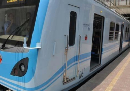 المترو يتسلم اليوم القطار المكيف رقم 20 والأخير لتشغيله بالخط الأول