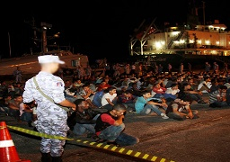 القوات البحرية تحبط محاولتين للهجرة الغير شرعية شمال البرلس إلى دول جنوب أوروبا …