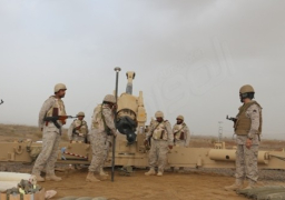 القوات السعودية تعترض سكود أطلق من اليمن