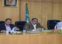 تشكيل لجنة لمعاينة وتطهير مخرات السيول بالمنيا