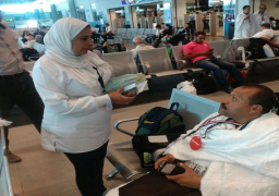 عيادات البعثة الطبية للحج توقع الكشف على ٢٣٩١ مريضا مصريا