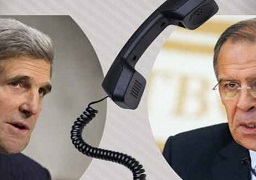 لافروف يبحث مع كيري خطوات تنفيذ قرار مجلس الأمن بشأن سوريا