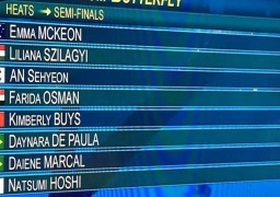 مصر في الأولمبياد.. فريدة عثمان تتأهل لقبل نهائي سباحة 100 متر