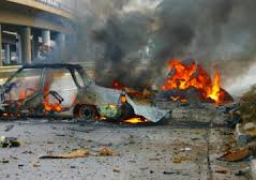 مقتل ضابط إيراني إثر تفجير نفذه مجهول في سيارة شرطة غرب ايران