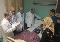 وزير الصحة يعلن : موافقة أسرة « الطفل أشرف » على علاجه في مصر