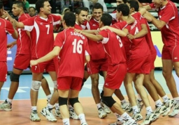 منتخب الطائرة يفوز على كوبا 3 / 0 فى اوليمبياد ريو