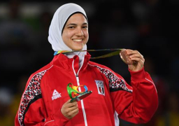 هداية ملاك: أهدى “البرونزية” لكل المصريين