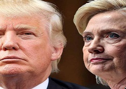 هيلاري تتقدم على ترامب بأربع نقاط على مستوى الولايات الأمريكية