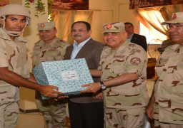 وزيرا الدفاع والداخلية يتفقدان عناصر الجيش والشرطة بشمال سيناء