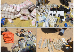 بالفيديو والصور..ضبط بؤرة إرهابية شديدة الخطورة في “البويطي” بالواحات البحرية