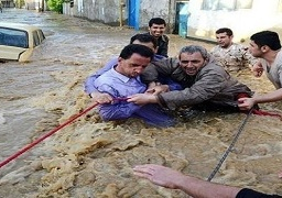 أربعة قتلى على الأقل في عواصف وفيضانات في ايران