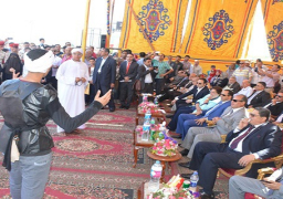 محافظ البحيرة يوقد الشعلة ويشهد احتفالات العيد القومي برشيد