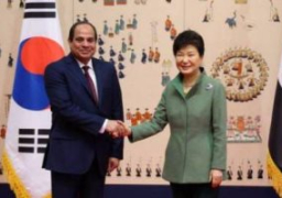 على هامش مشاركته بقمة الـ20.. السيسى يلتقى رئيسة كوريا الجنوبية