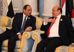 الرئيس السيسى يستقبل نظيره اليمنى على هامش اجتماع الأمم المتحدة