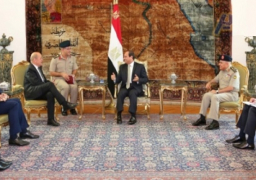 الرئيس السيسي يبحث مع وزير الدفاع الفرنسي سبل التعاون العسكري والأمني بين البلدين