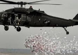 الطيران العراقي يلقي منشورات على الشرقاط و الزوية تحث المواطنين على المغادرة