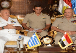 الفريق محمود حجازى يلتقى رئيس هيئة الأركان العامة اليونانى