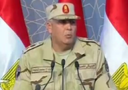 بالفيديو …. قائد المنطقة الشمالية : مشروع غيط العنب يعبر عن تلاحم الشعب مع الجيش