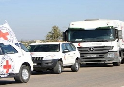 بدء دخول شاحنات المساعدات التابعة للأمم المتحدة إلى الأراضي السورية