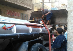 ضخ أكثر من ألفي طن من المواد البترولية بالدقهلية
